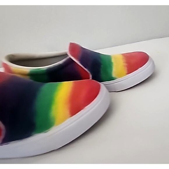 Nike SB Zoom Stefan Janoski Slip-On Rainbow Tie-Dye Canvas Shoes Size 8.5 US... - Picture 6 of 8